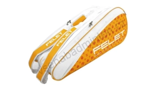 Taška na rakety FELET Monogram Thermal Bag Neon orange