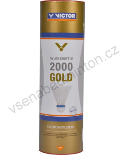 VICTOR Nylon Shuttle 2000 Gold (6 ks) - Yellow