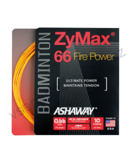 Výplet ASHAWAY ZyMax 66 Fire Power (0,66 mm) - oranžový, bílý