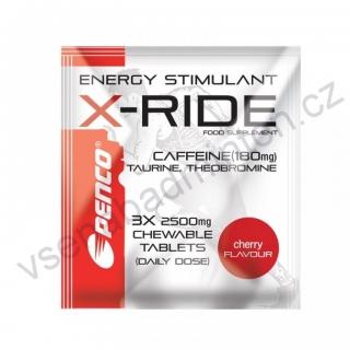 Energy stimulant X-RIDE 3tbl. - Třešeň
