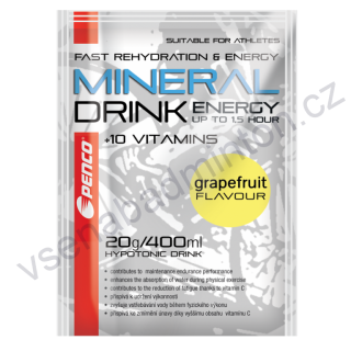 Iontový nápoj MINERAL DRINK sáček 20g - Grep
