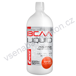 Aminokyseliny BCAA LIQUID 1000ml - Pomeranč