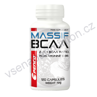 Aminokyseliny BCAA MASSIF 120 tobolek