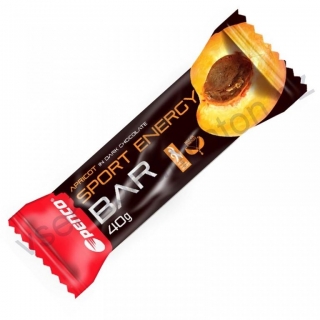Energetická tyčinka SPORT ENERGY BAR 40g - Meruňka v hořké čokoládě