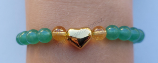 Náramek "Zlatý aventurín"